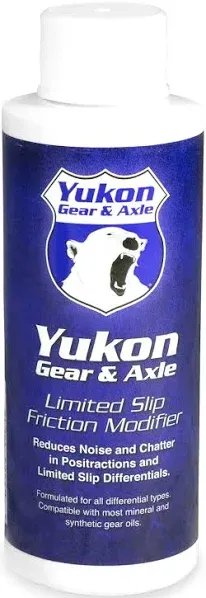 Yukon Gear &amp; Axle® OILADD Yukon Friction Modifier Additive for Limited Slip/Posi - 4 Ounce Bottle