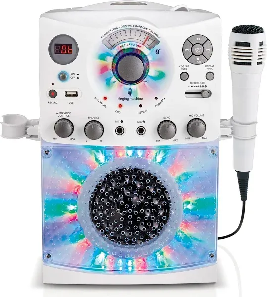 Singing Machine Bluetooth & CD+G Karaoke System