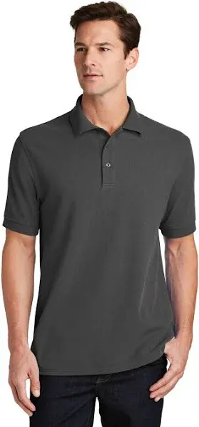 Port & Company Combed Ring Spun Pique Polo