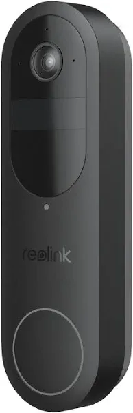 REOLINK Battery Doorbell Camera, 2K Security Video Doorbell Camera, 1:1 Head-to-Toe View, 2.4/5 GHz WiFi, Person/Package Detection, Battery or Wired Power, Home Hub Compatible(Chime not Included)