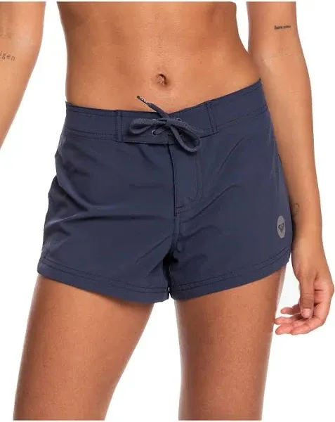 Roxy Women&#039;s Board Quick Dry Bathing Suit Shorts, 2&#034; Swimsuit Bottoms 2XL Navy