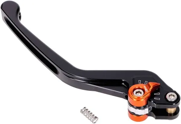 Puig Lever 3.0 Fixed Clutch Black and Orange Selector