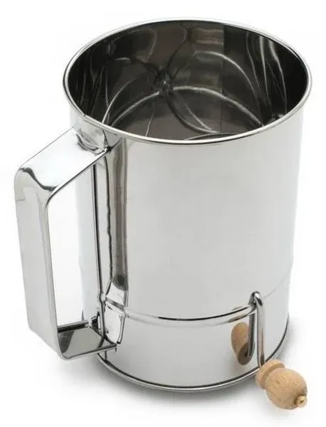 Fox Run 4-Cup Stainless Steel Flour Sifter