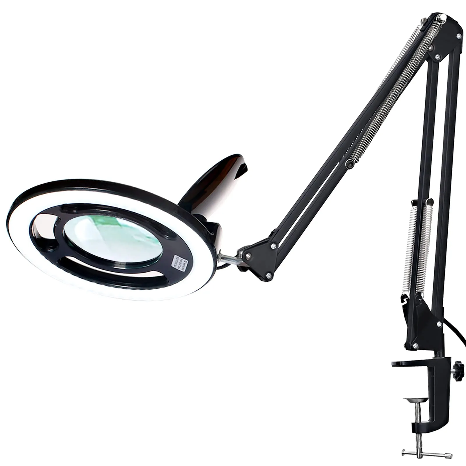 10X LED Magnifying Lamp with Clamp, KIRKAS 2,200 Lumens Dimmable Super Bright...