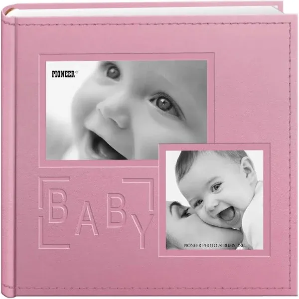 Pioneer Photo Albums DA-200COLB Pink Photo Album 4 x 6 Inch