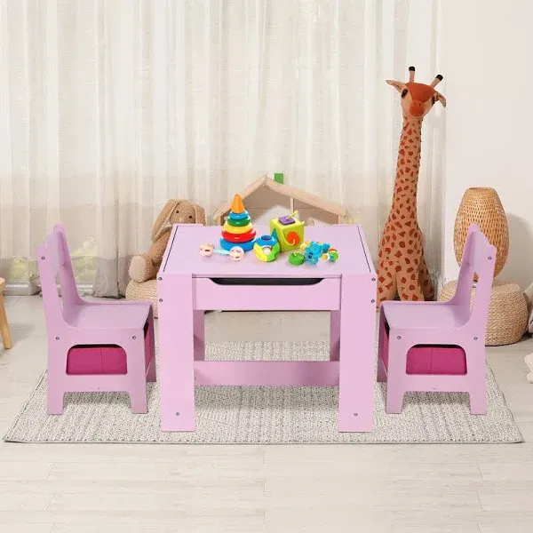 3 in 1 Kids Table and Chair Set