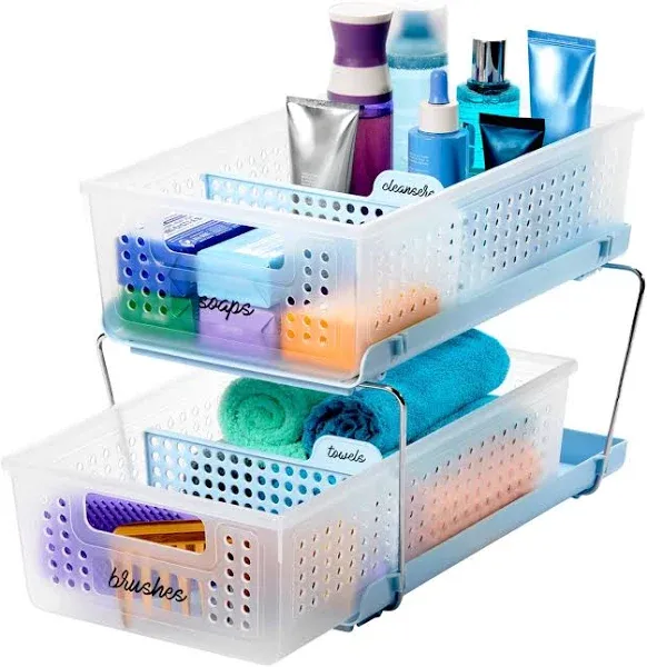 madesmart Two Tier Organizer with Dividers