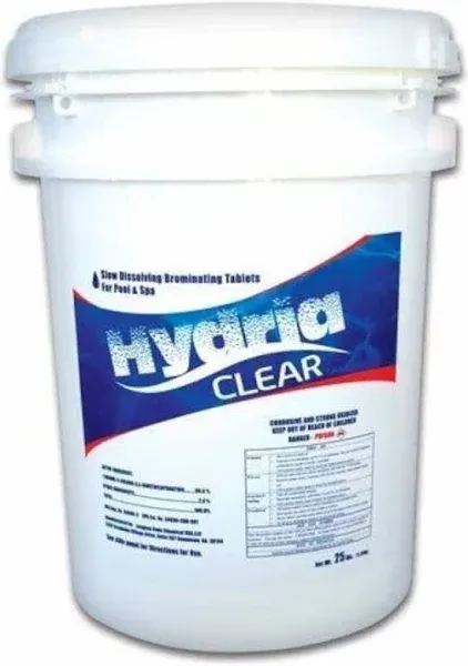 Hydria Clear 1 Inch Bromine Tablets