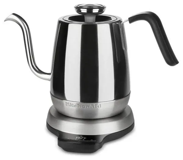 KitchenAid Precision Gooseneck Digital Kettle - Stainless Steel