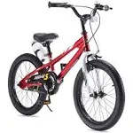 Royalbaby Freestyle Outdoor Kid's Sporty Bicycle with Kickstand, 18 inch, Red