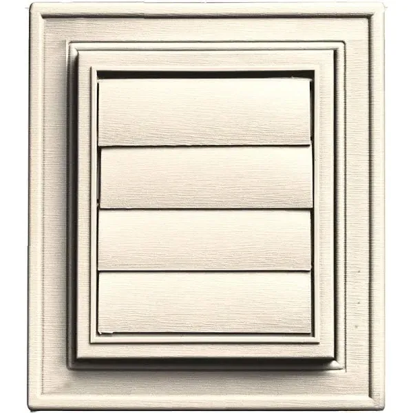 Square Exhaust Siding Vent #069-Tan