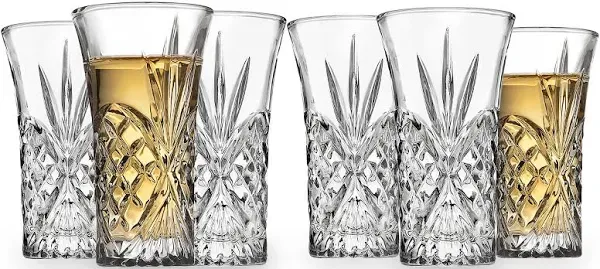 Godinger Set of 6 Dublin Vodka Shooters, Clear