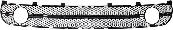 Volkswagen Beetle Front Center Textured Black Bumper Grille