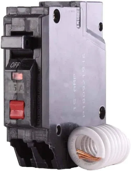 GE Ground Fault Breaker THQL1115GFTP