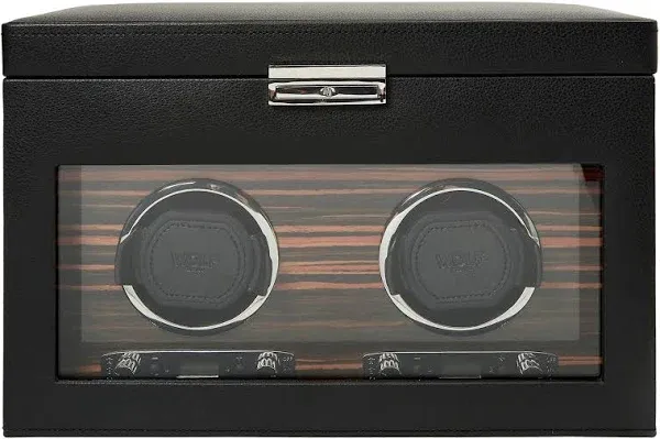 Wolf Roadster Double Watch Winder with Storage