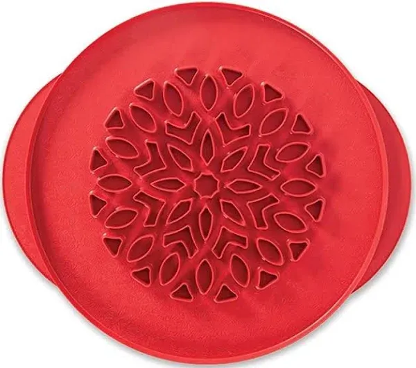 Nordic Ware Lattice and Hearts Reversible Pie Top Cutter