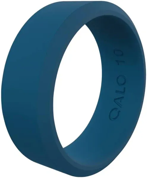 Qalo Men's & Women's Rubber Silicone Ring Pela Modern