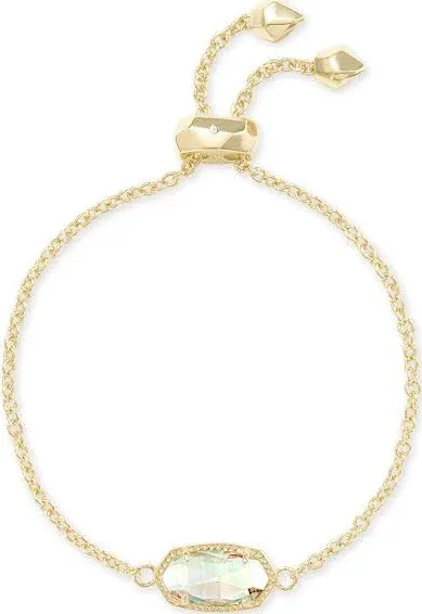 Kendra Scott Elaina Bracelet Gold Dichroic Glass