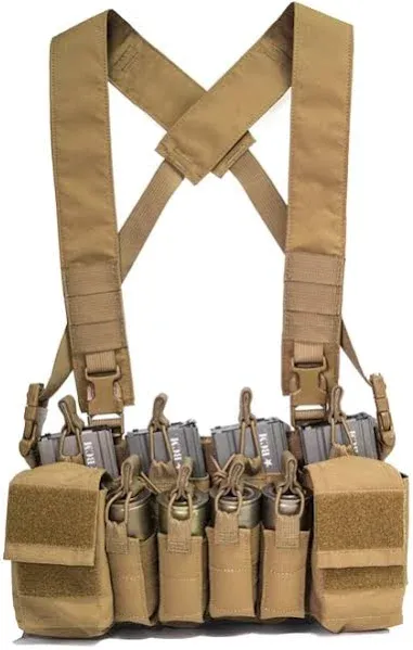 Haley Strategic D3CRXH Heavy Chest Rig Coyote Brown