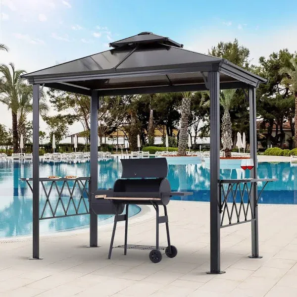 Outsunny 9' x 5' Grill Gazebo