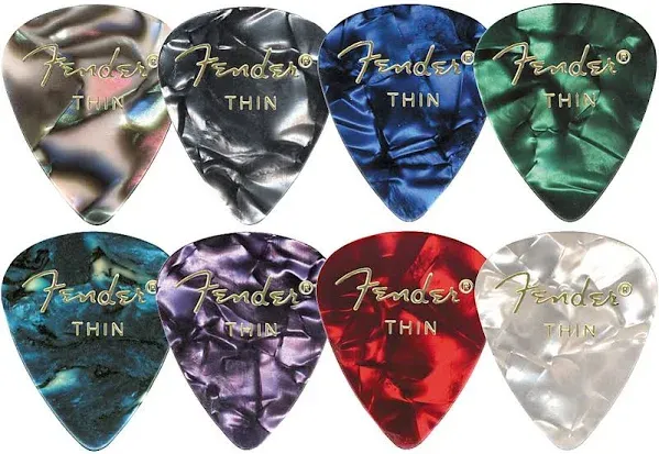 Fender 351 Shape Premium Celluloid Picks