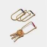 CRAIGHILL Men's Wilson Enameled Brass Key Ring