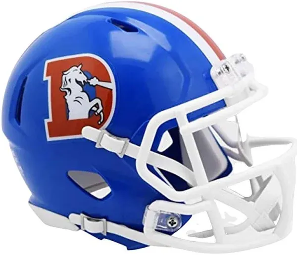 Denver Broncos Riddell Speed Throwback Mini Helmet