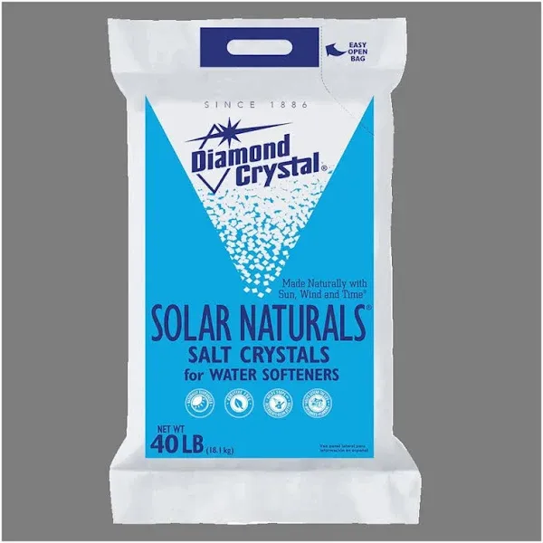 Diamond Crystal Solar Naturals Water Softener Salt