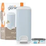 Diaper Genie Select Diaper Pail - Blue