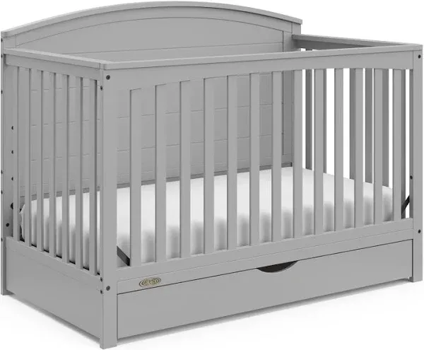 Graco Bellwood 5-in-1 Convertible Crib with Drawer