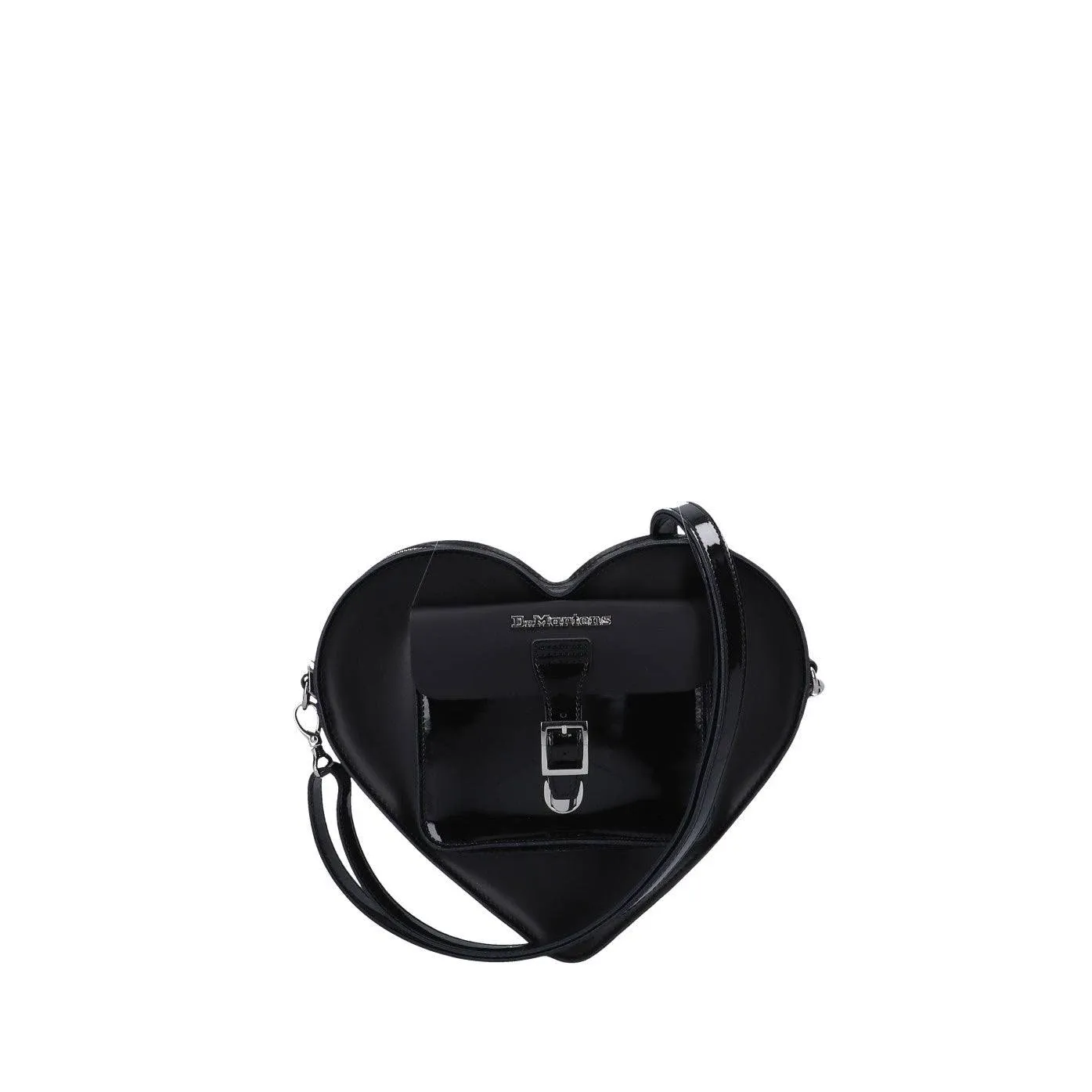 Dr Martens heart backpack in black leather