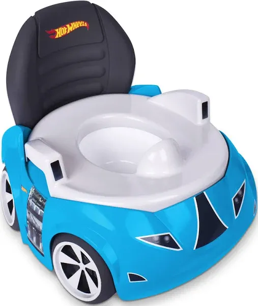 Hot Wheels Blue Race Car Potty Training Toilet