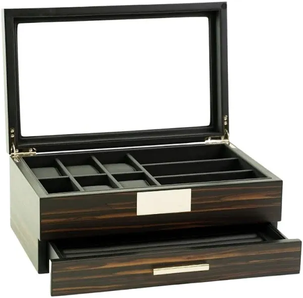 Decorebay Luxury Watch, Sunglasses, Display Case, Jewelry Organizer