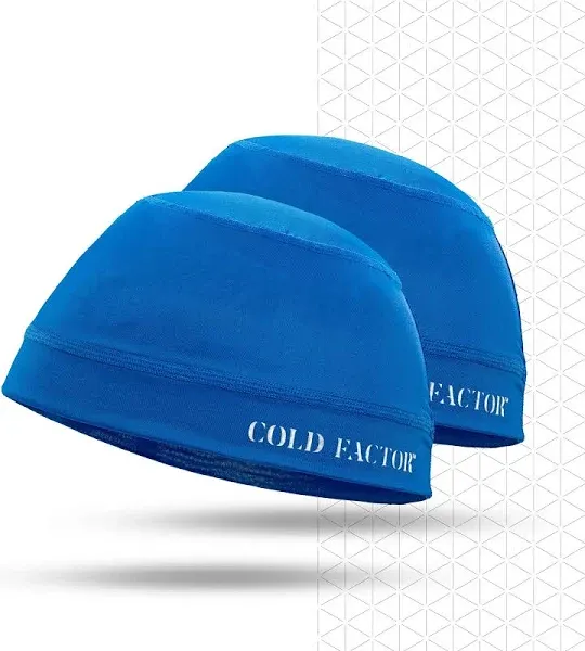 COLD FACTOR Instant Cooling Skull Cap 2 Pack