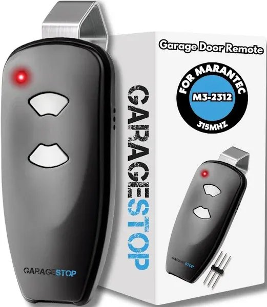 Marantec M3-2312 (315 MHz) 2-button Garage Door Opener Remote | Limited Edition