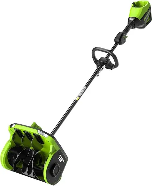 Greenworks Tools 80V 12" Cordless Battery LED Snow Shovel