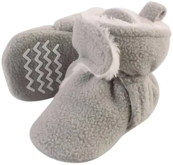 Hudson Baby Unisex Cozy Fleece and Sherpa Booties