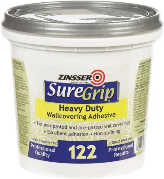 Zinsser SureGrip 122 Wallcovering Adhesive