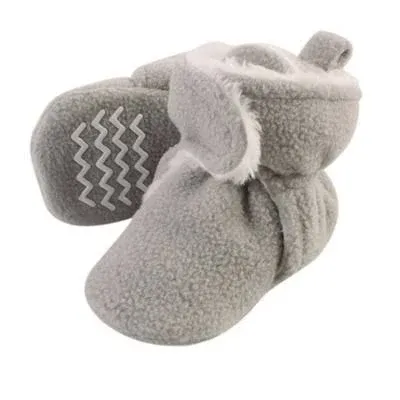 Hudson Baby Unisex Cozy Fleece and Sherpa Booties