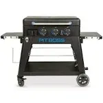 Pit Boss - Ultimate Outdoor Gas 3-Burner Griddle - Black