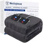 Flannel Blanket Westinghouse Color: Charcoal, Size: Queen