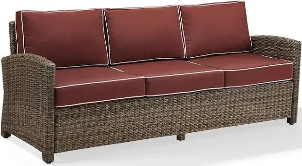 Crosley Bradenton Outdoor Wicker Sofa