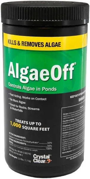 CrystalClear Algae-Off 2.5 lbs