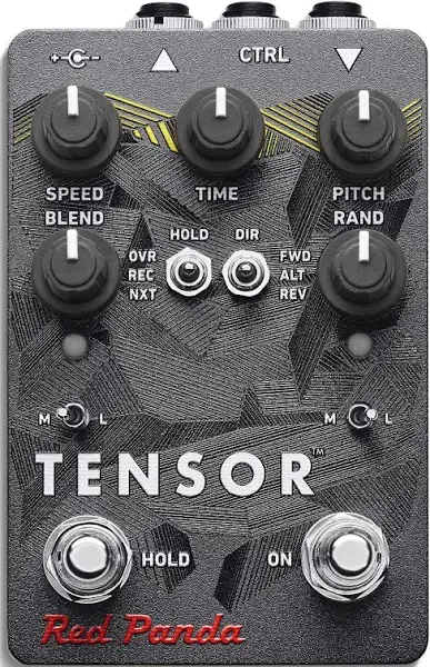 Red Panda Tensor Pitch & Time-Shifting Pedal