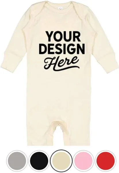 Rabbit Skins Infant Baby Rib Coverall