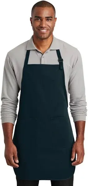 Port Authority Full-Length Two-Pocket Bib Apron