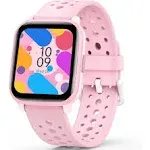 GRM Kids Smart Watch Girls Boys, Smart Watch for Kids Game Smart Watch Gifts ,Pink Pink