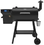 Z Grills ZPG 550B2 2024 Upgrade Wood Pellet Smoker, 8 in 1 BBQ Grill with Latest PID Technology LCD Controller, Auto Temperature Control, Meat Probe