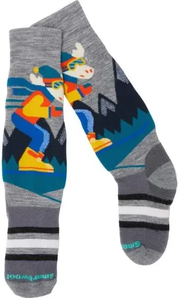 Smartwool Kids' Wintersport Full Cushion Mountain Moose Socks