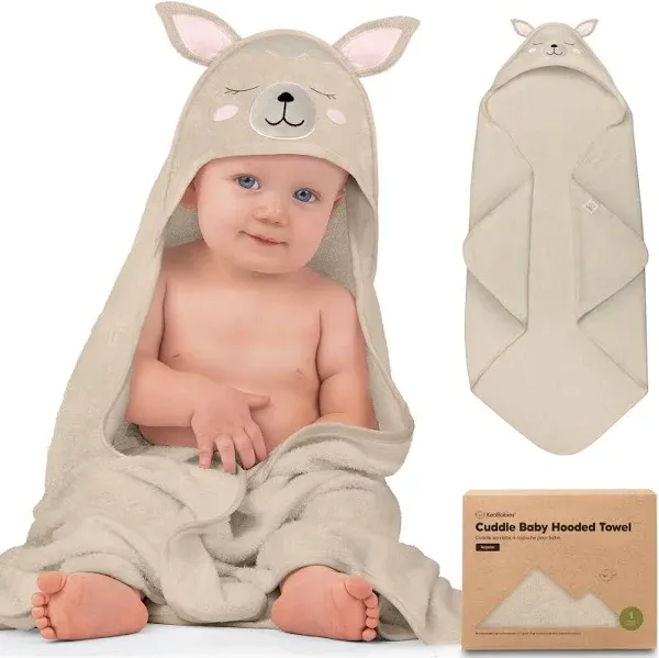 Cuddle Baby Hooded Towel (Alpaca)